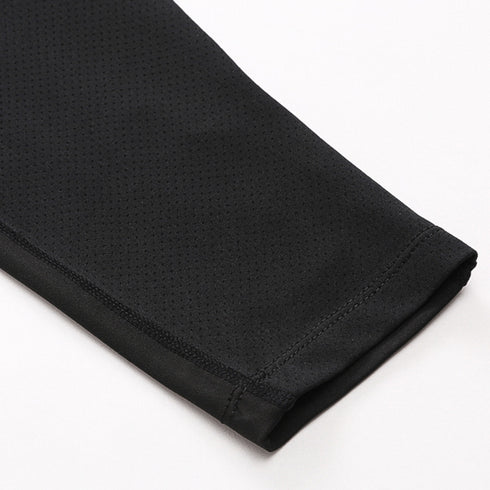 Men's Dry Fit Capri Workout Running Leggings Compression Shorts